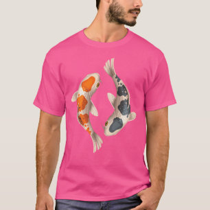 Japanese Koi Fish Yin Yang T-Shirt
