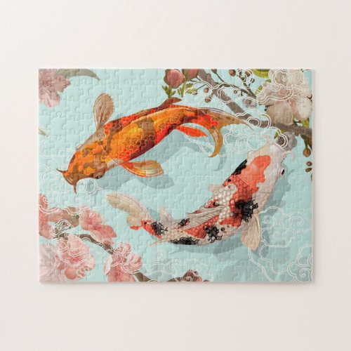 Japanese Koi Jigsaw Puzzle