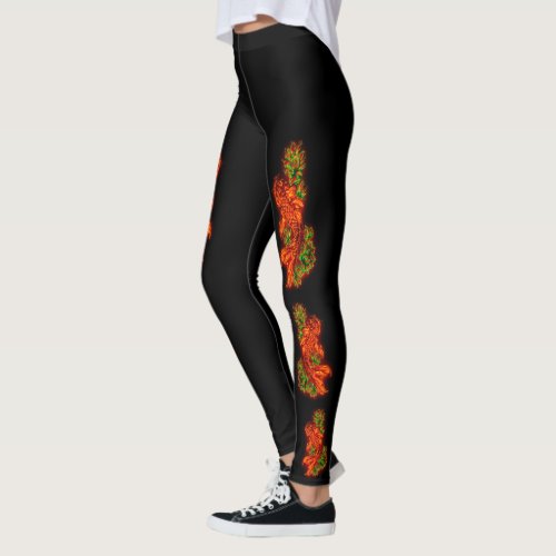 Japanese Koi Leggings