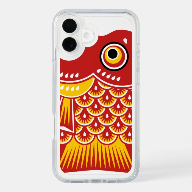Japanese Koinobori Carp Streamer Speck iPhone Case (Front)