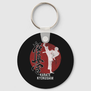 Japanese Kyokushin Karate Martial Art Gift Keychain