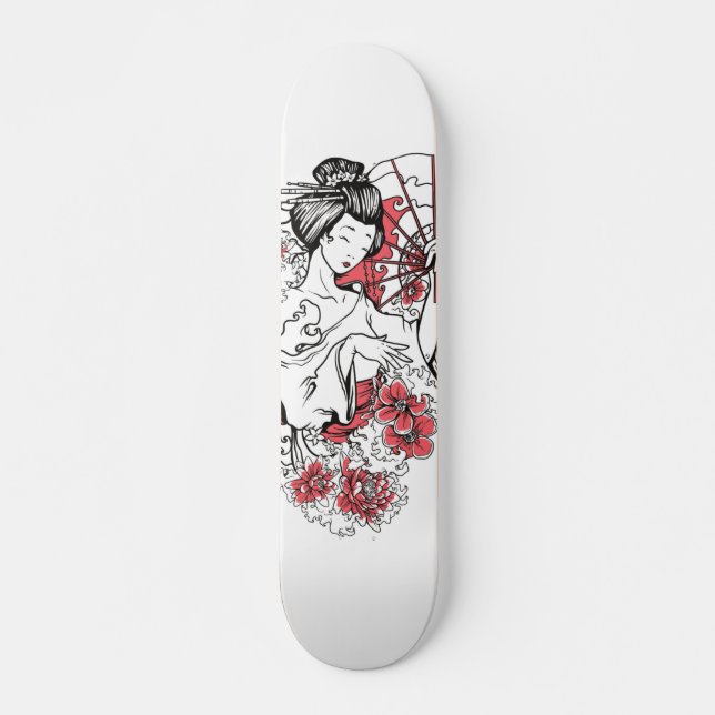 Japanese lady skateboard (Front)