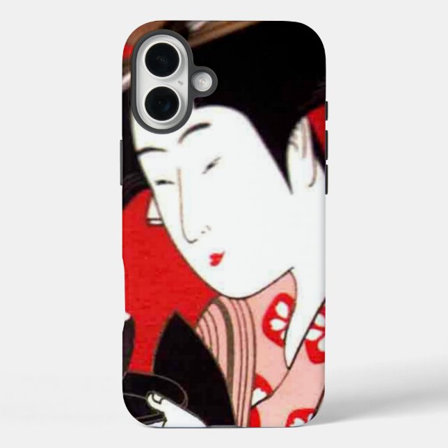 Japanese Lady Tea Serving Ceremony | Zen Art Print Case-Mate iPhone Case (Back)