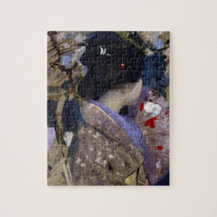 Japanese Lady with a Fan by George Henry Jigsaw Puzzle
