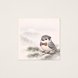 Japanese Landscape&Canada Jay Minimal Display Card