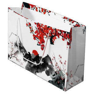 Japanese landscape Gift Bag