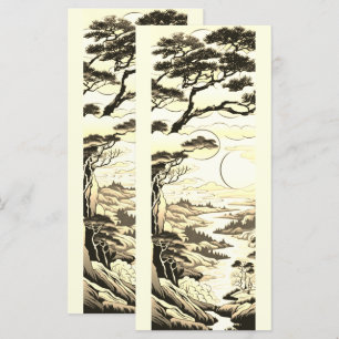 Japanese Landscape Ink Art No2