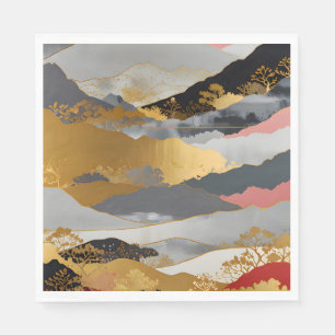 Japanese Landscape Napkins
