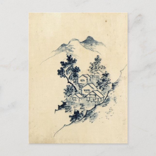 japanese landscape postcard (Front)