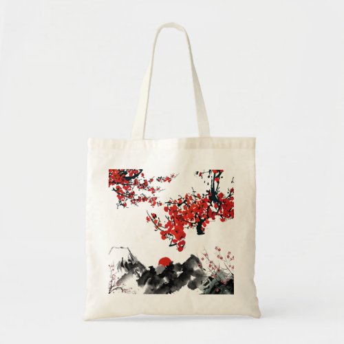 Japanese landscape Tote Bag