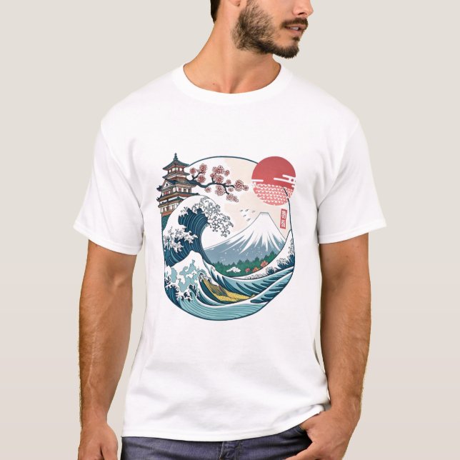 JAPANESE LANDSCAPES T-Shirt (Front)