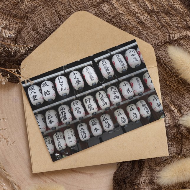 Japanese Lanterns Card (Creator Uploaded)