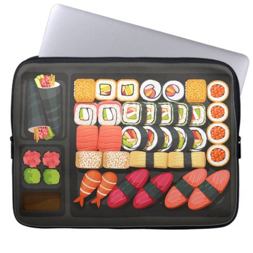 Japanese laptop case SHUSHI computer sleeve