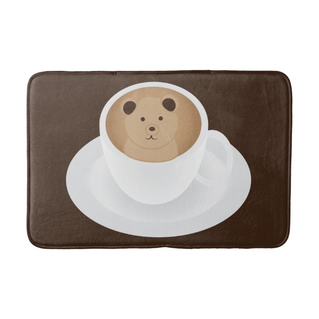 Japanese Latte Art Bath Mat (Front)