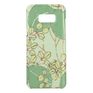 Japanese Leaf Floral Botanical Art Pattern Uncommon Samsung Galaxy S8+ Case