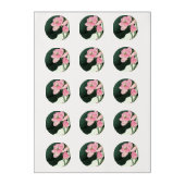 JAPANESE LOTUS FLOWER - Edible Frosting Sheets (Sheet)