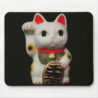 Japanese Lucky Cat MANEKI NEKO mouse pad