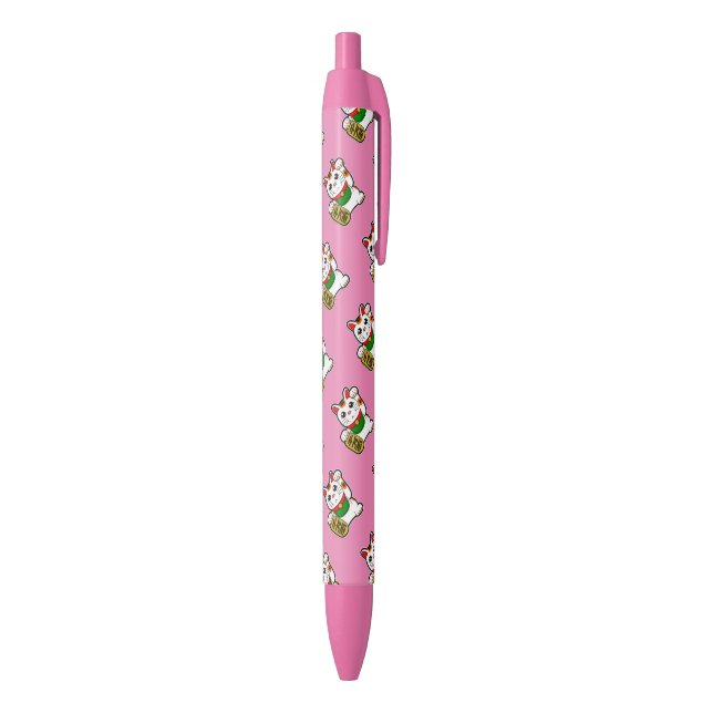 Japanese Lucky Cat "Maneki Neko" Pen (Bottom (Vertical))