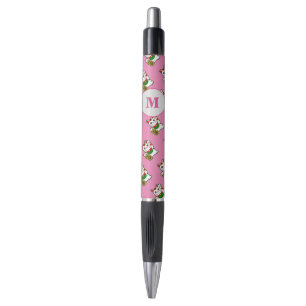 Japanese Lucky Cat Monogram Pen