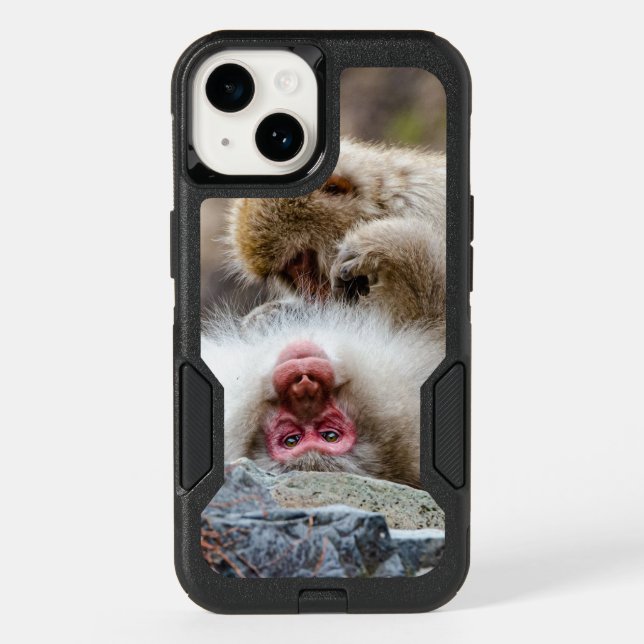 Japanese Macaque Monkey Photography  Otterbox iPhone Case (Back)