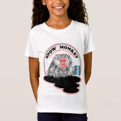 Japanese macaque Snow Monkey T_Shirt