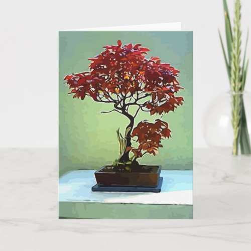 Japanese Maple Card