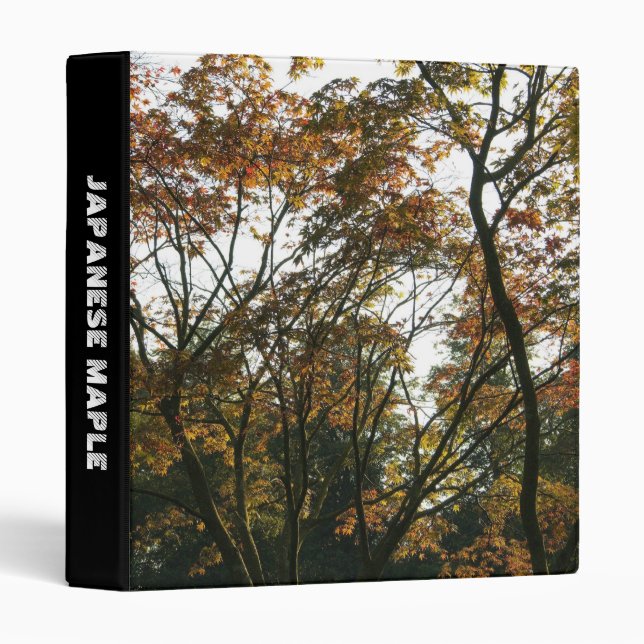 Japanese Maple II (1in) Binder (Front/Spine)