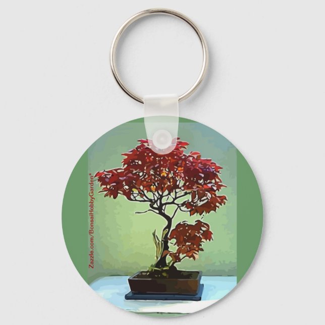 Japanese Maple Keychain (Front)