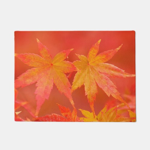 Japanese Maple Leaves Doormat