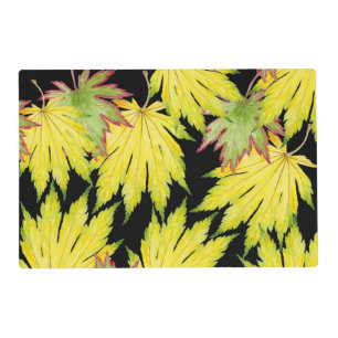 Japanese Maple on a Laminated Placemat