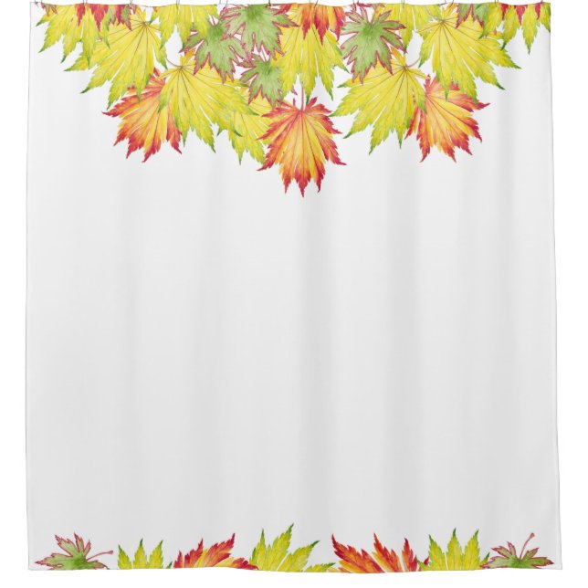 Japanese Maple on a Shower Curtain (Front)