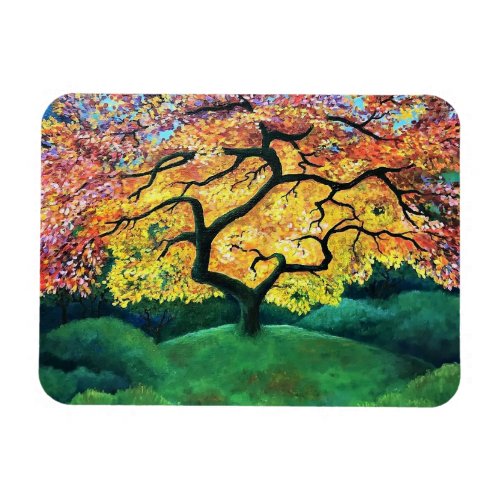 Japanese Maple Tree _ Refrigerator Magnet