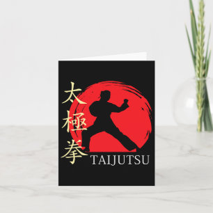 Japanese Martial Arts Sport For Japan Lover Or Buj Card