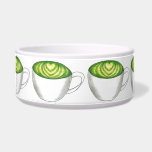 Japanese Matcha Green Tea Latte Teacup Foodie Bowl<br><div class="desc">Design features a marker illustration of a delicious Japanese matcha green tea latte. Perfect for your favorite green tea aficionado! Lots of additional illustrated foodie illustrations are also available from this shop! Don't see exactly what you're looking for? Contact Rebecca to have a product customized just for you!</div>