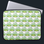 Japanese Matcha Green Tea Latte Teacup Foodie Laptop Sleeve<br><div class="desc">Design features a marker illustration of a delicious Japanese matcha green tea latte. Perfect for your favorite green tea aficionado!

Lots of additional illustrated foodie illlustrations are also available from this shop! Don't see exactly what you're looking for? Contact Rebecca to have a product customized just for you!</div>