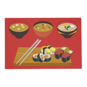 Japanese Meal A  Placemat