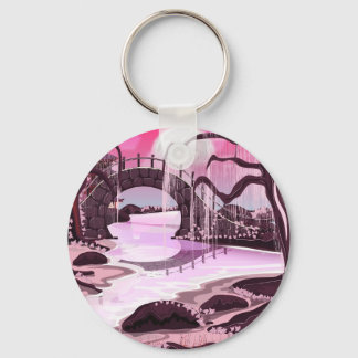 Japanese Meditation Garden Keychain
