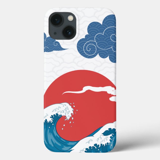 Japanese minimal art Case-Mate iPhone case (Back)