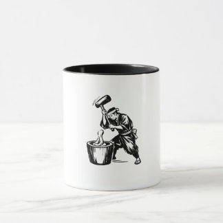 Japanese Mochi Pounding Mug