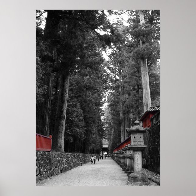 Japanese Monastery Poster (Front)