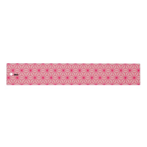 Japanese motif Pink Ruler