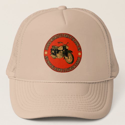 Japanese Motorcycles Born of the Rising Sun Hat