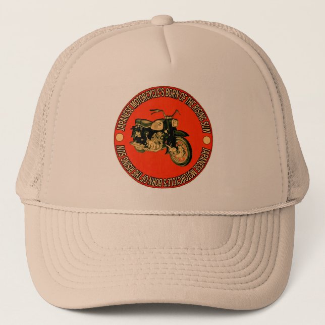 Japanese Motorcycle's Born of the Rising Sun Hat (Front)