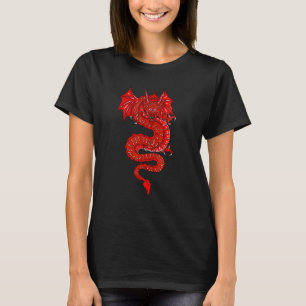 Japanese Mythical dragon as good fortune culture k T-Shirt