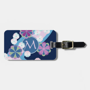  Japanese Sakura Kanji Travel Leather Luggage Tag