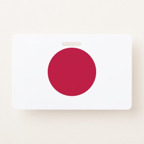 Japanese National Flag of Japan Nisshoki Badge
