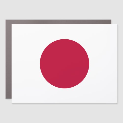 Japanese National Flag of Japan Nisshoki Car Magnet