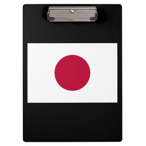 Japanese National Flag of Japan Nisshoki Clipboard