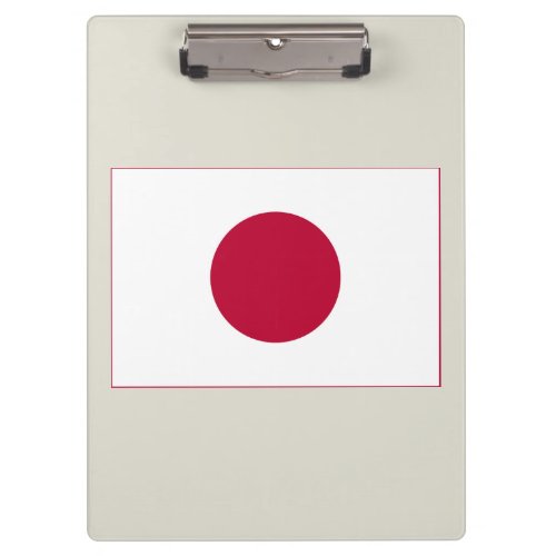 Japanese National Flag of Japan Nisshoki Clipboard