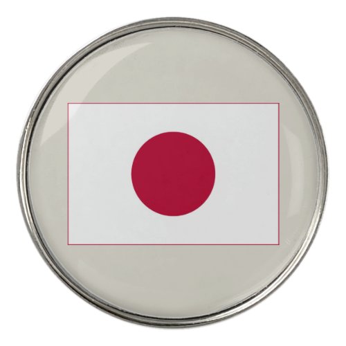 Japanese National Flag of Japan Nisshoki Golf Ball Marker